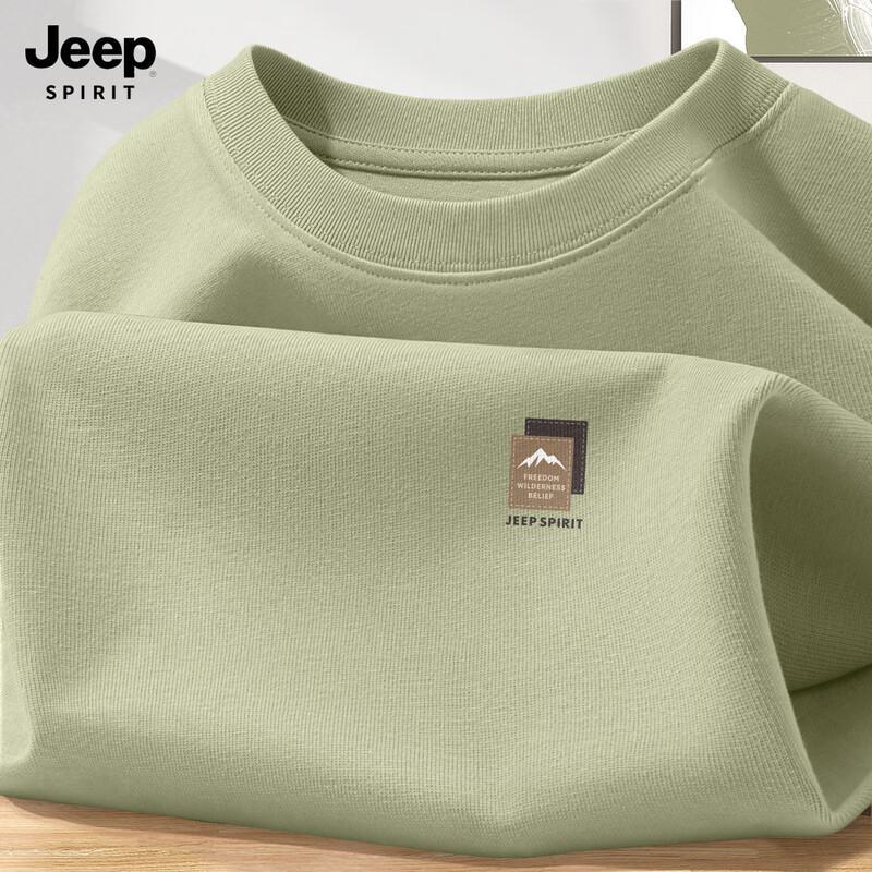 Мужская хлопковая футболка с длинным рукавом JEEP SPIRIT 2025