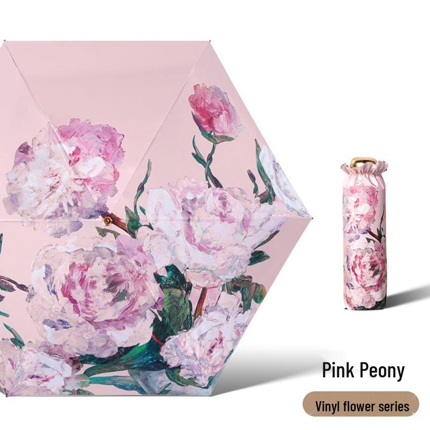 

Женский ультралегкий мини-зонт от солнца со скидкой 50% - Компактный, портативный, складной капсульный дизайн 50cm*6k