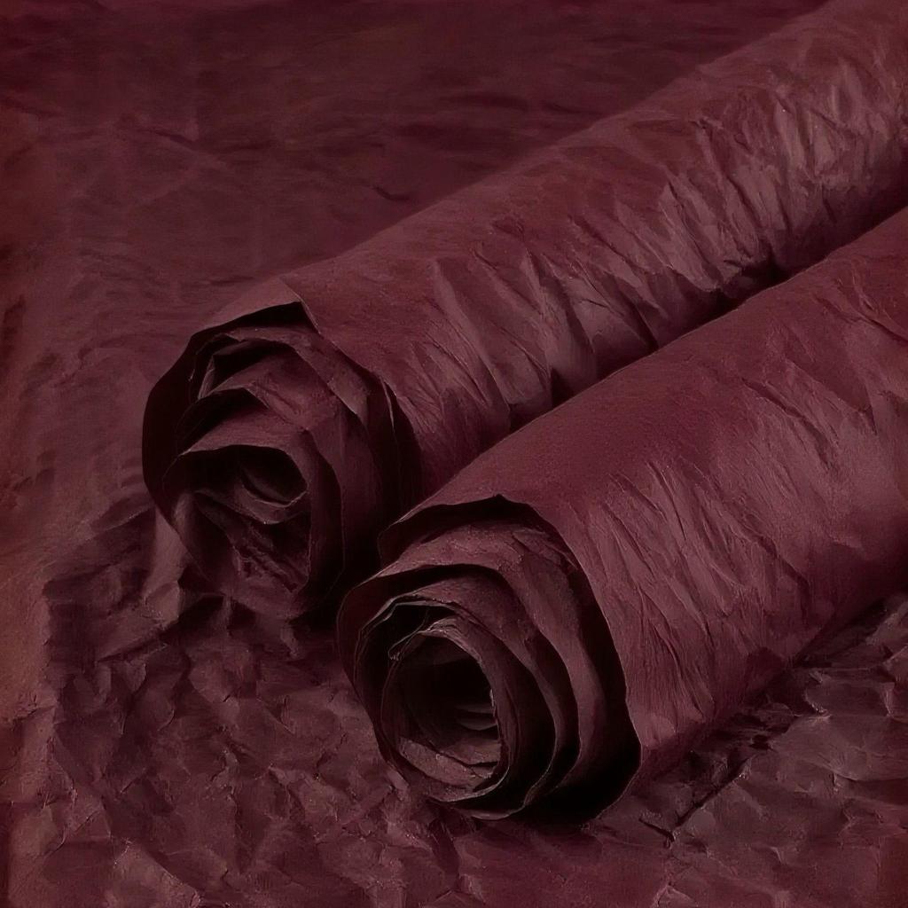 1.2m Wedding Hand-Rubbed Butterfly Pleated Crepe Paper Sheets for Floral Art