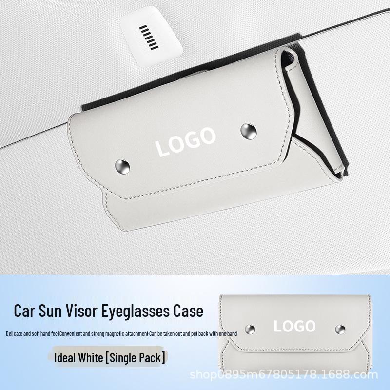 Uniwersalny Uchwyt na Okulary Przeciwsłoneczne i Schowek do Osłony Przeciwsłonecznej Samochodu