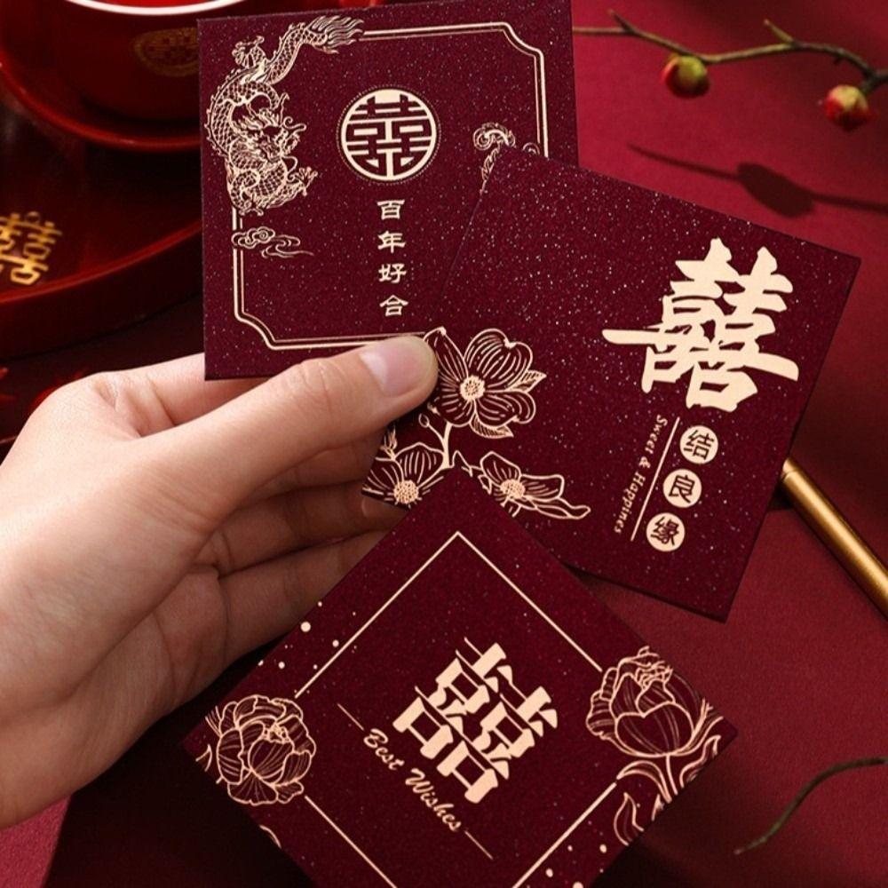 Chinese Horse Year Mini New Year Red Envelope Hot Gold Lucky Red Bag  Children