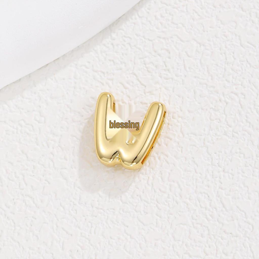 26 Engelse Alfabet Verstelbare Stalen Armband - 10mm Horlogeband Hand Sieraden