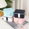 Children Jewelry Box With Mirror Multi Layer Travel Organizer For Earrings And Necklaces