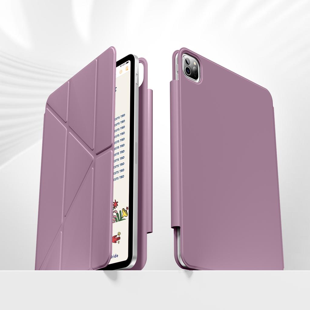 ZOYU Case Magnetic for iPad Pro 11 13 inch,For iPad Pro 12.9 Air 11 Air4/5 10.9 With Magnetic Detachable Y-Shaped Folding Cover