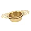 Tea Infuser Filter 304 Stainless Steel Insulated Base Fine Mesh Tea Strainer Bowl for Brewing