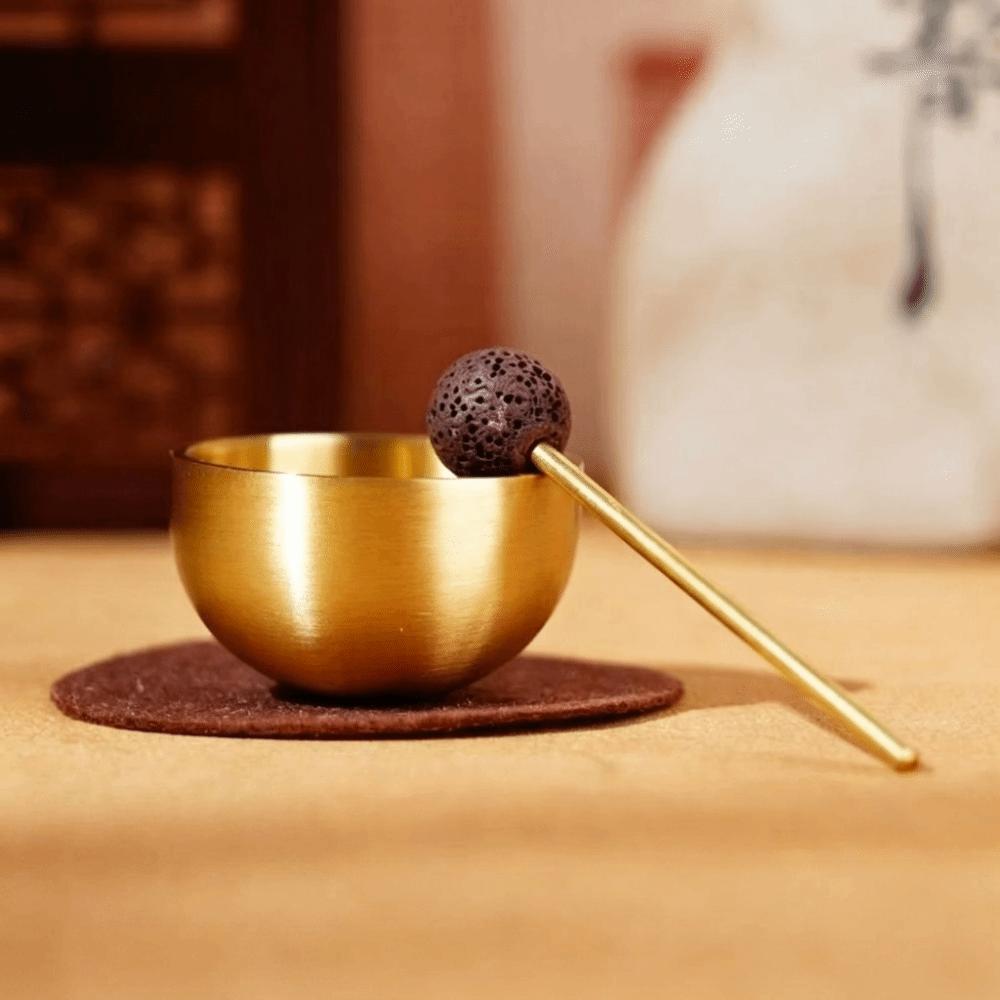 Portable Sound Bowl Stress Relief Tibetan Singing Bowl Unique Gift Mini Singing Bowl Sound Healing