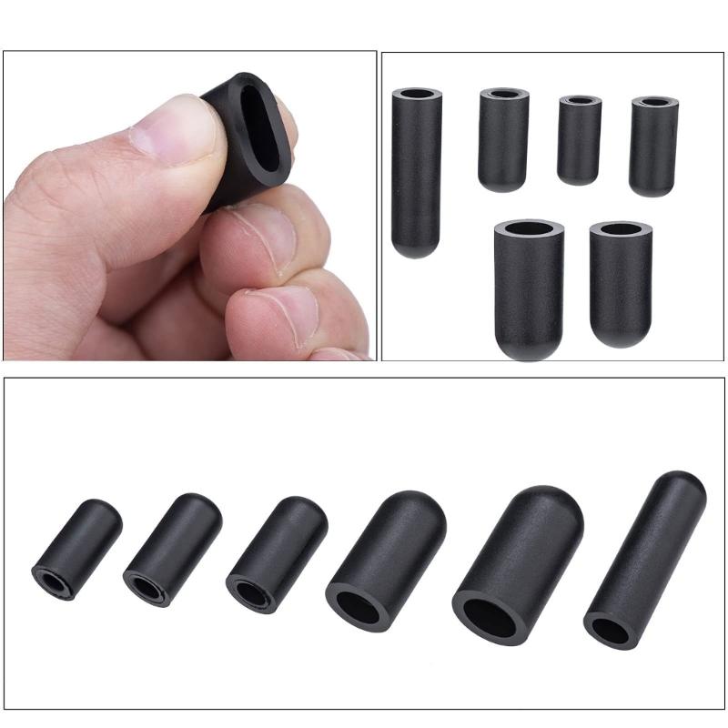 Carburetor Vacuum Port Cover Set with Closed-End Black Rubber Pieces, 3/16" 5/32" 7/32" 1/4" 5/16" 3/8" Size Groups for Service Use and Storage