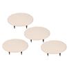 Outdoor Step Stones Decorative Polypropylene Resin Stepping Stones with Ground Stakes for Lawn Garden  Way