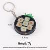 Portachiavi Piatto per Sushi Stile Giapponese - Piccolo Ciondolo Giocattolo