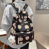 Korean Ins Cute Cartoon Backpack Harajuku Ulzzang Junior High School Schoolbag for Girls In Grades 3 To 6