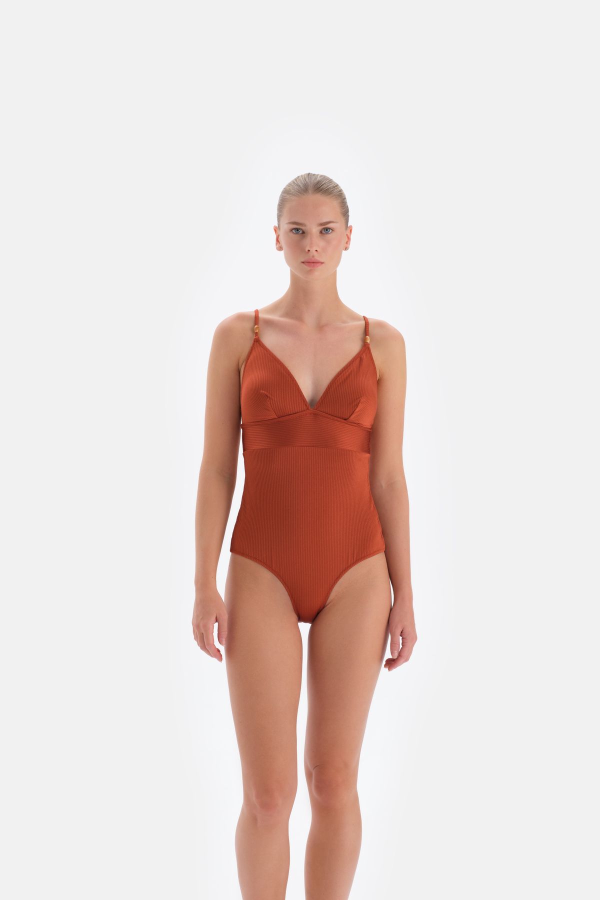 

Женский модный новый купальник коричневого цвета 3152My Triangle