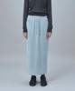 REST&RECREATION Velvet Maxi Skirt - Sky Blue