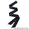 Luxury Ribbon Polka Dot Scarf Printed Retro Scarf Headband Neckerchief Korean Style Long Scarves Spring Summer