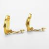 Used CHANEL Earring COCO Mark metal 18.4g gold plating