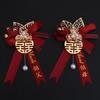 Wedding Boutonniere Set: Groom, Bride, Family, Best Man, Bridesmaid, VIP Guests