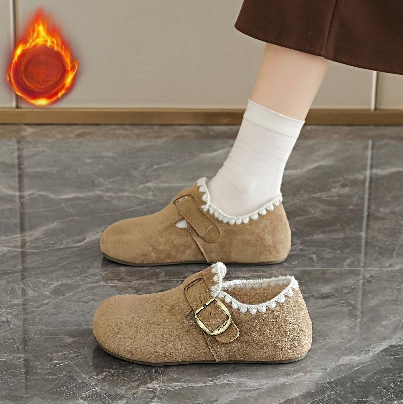 French Mary Jane Shoes for Women, Spring/Autumn Collection - Versatile Flat Shoes To Pair with Dresses
