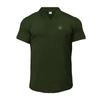 Do The Work  Muscleguys Fashion Slim Fit Breathable Mens Lapel Summer Thin Casual Printed Cotton Streetwear Korean Polo Shirt