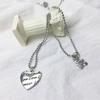 Fashion Trend Niche Bear Love Pendant Collarbone Chain Temperament Simple Cold Wind Adjustable Long Chain Necklace