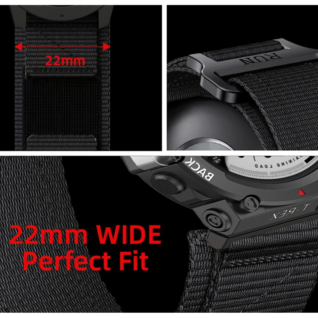 Nylon Strap For Amazfit T-rex 2 3 Ultra Watch Band For Huami Amazfit Trex Pro T Rex Sport Belt Smartwatch Bracelet Accessories