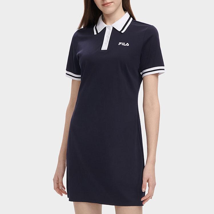 FILA ORIGINALE Short Sleeved Dress Women's Legend Blue F11W329302FNV