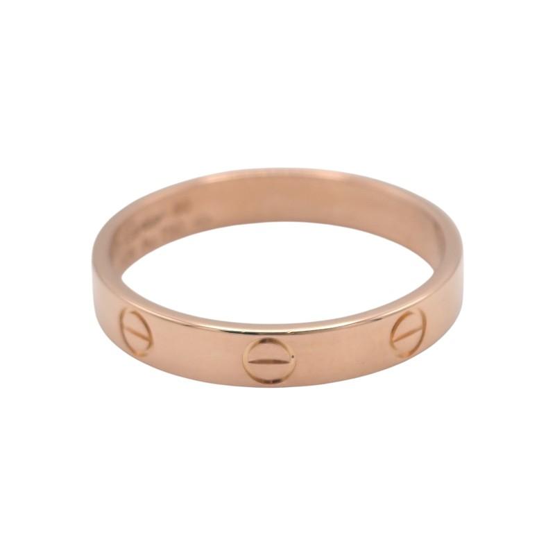 CARTIER  B4085260 #19(JP Size) ring K18 Pink Gold mens
