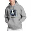 Avatar: The Last Airbender Mens Blue and Black Kanji Hoodie