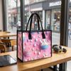  Cute Easter Bunny Pattern Tote Bag Casual Portable Shopping Handbag