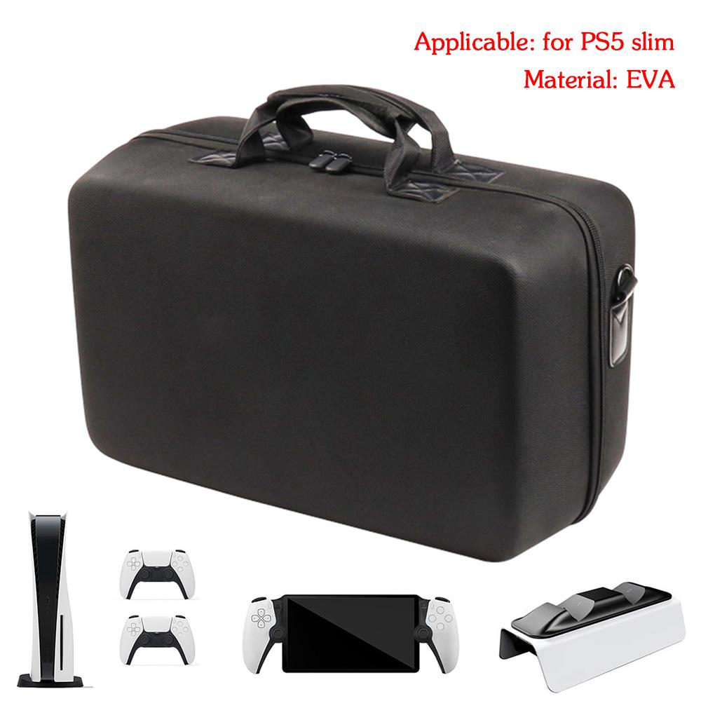 Portable Storage Bag For PlayStation 5 Slim Digital Console Carrying Case Large Capacity Shockproof Protective Case For PS5