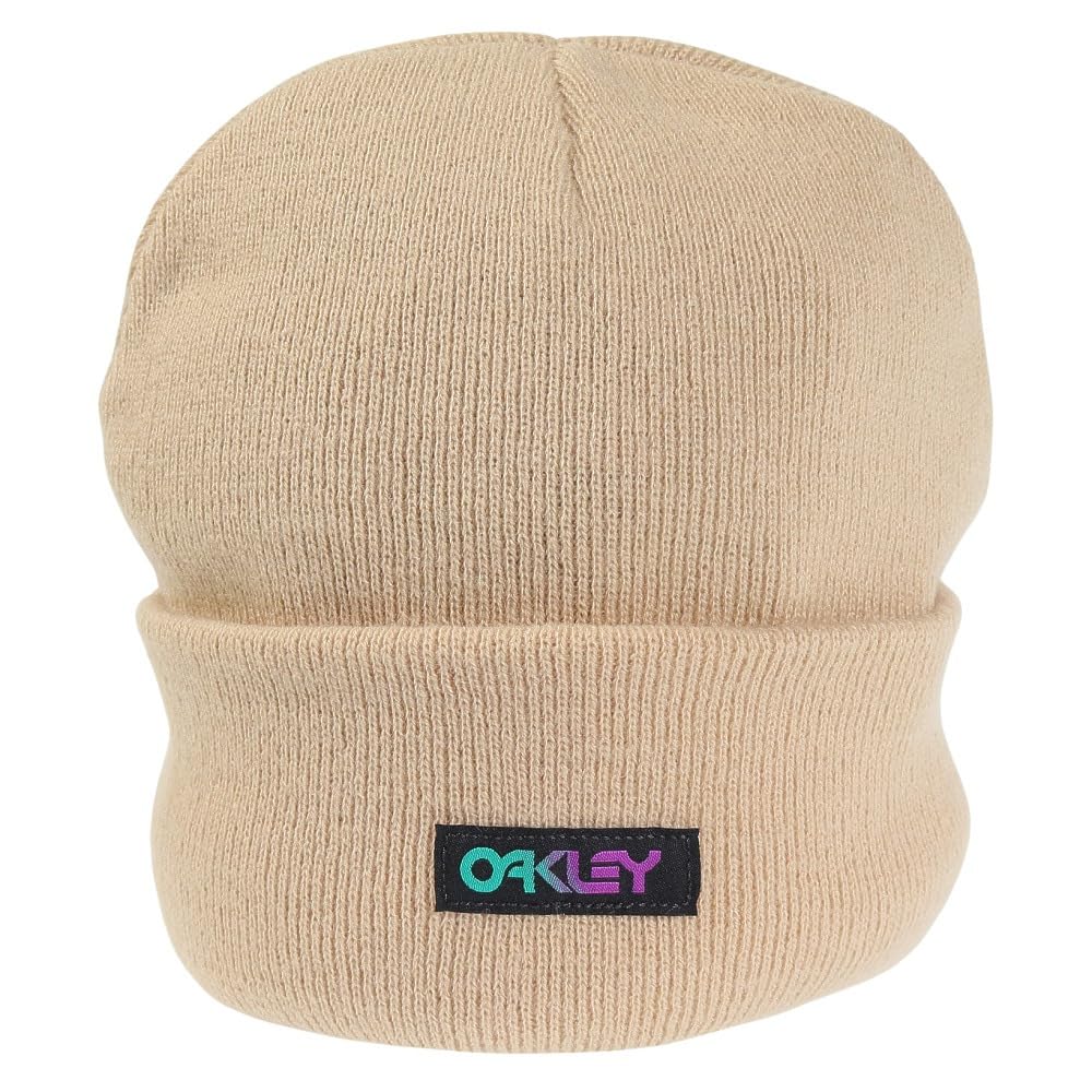 Oakley Beanie Hat B1B Gradient Patch Beanie Humus Free Size