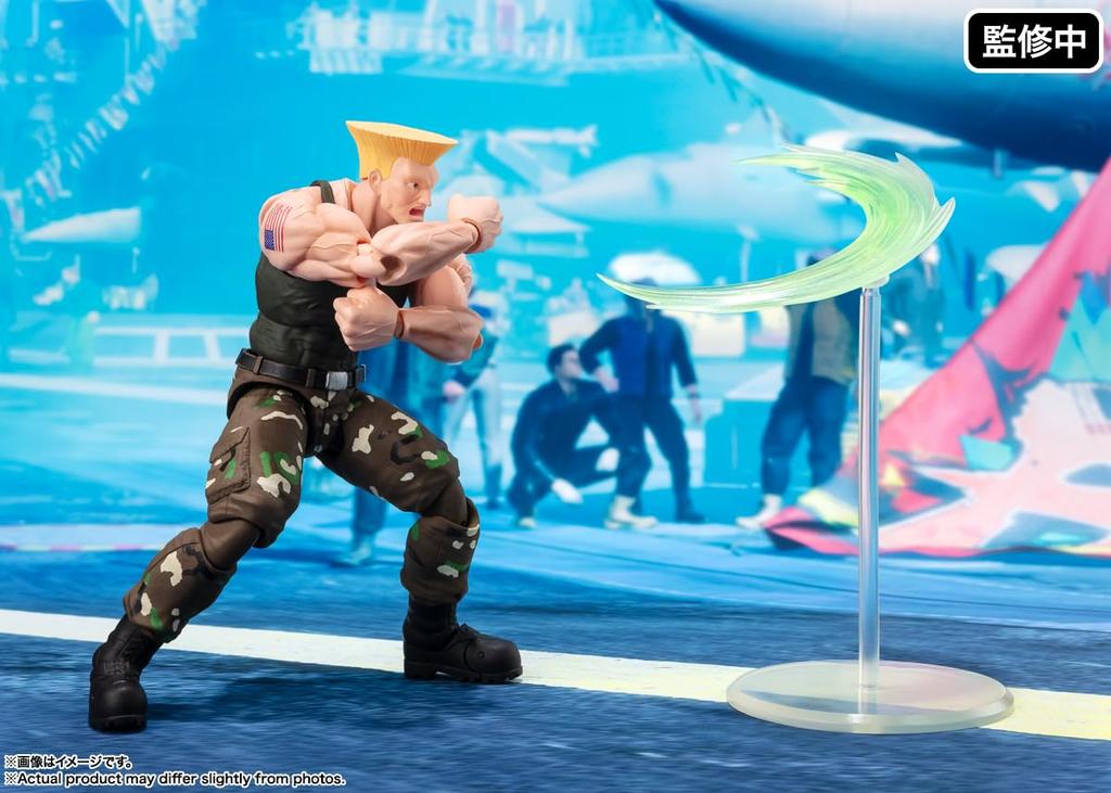 TAMASHII NATIONS Street Fighter Series Guile 160mm Painted Movable Figure S.H.Figuarts -Outfit 2- Approx. ABS&PVC