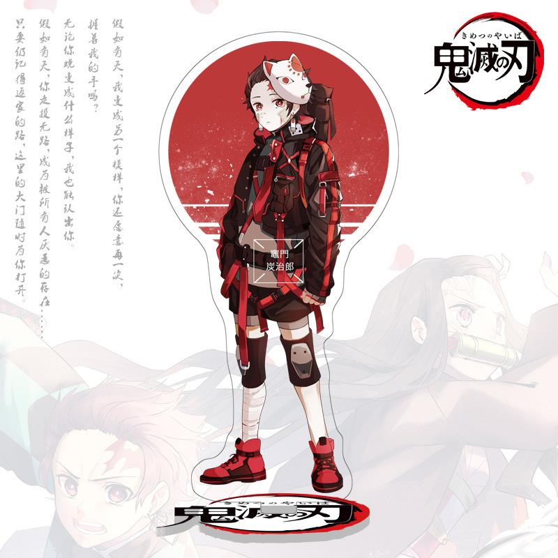 High Quality Anime Demon Slayer Kimetsu no Yaiba 1 40 Large Acrylic Stand Figure Display Statue Kamado Tanjiro Nezuko Merchandise