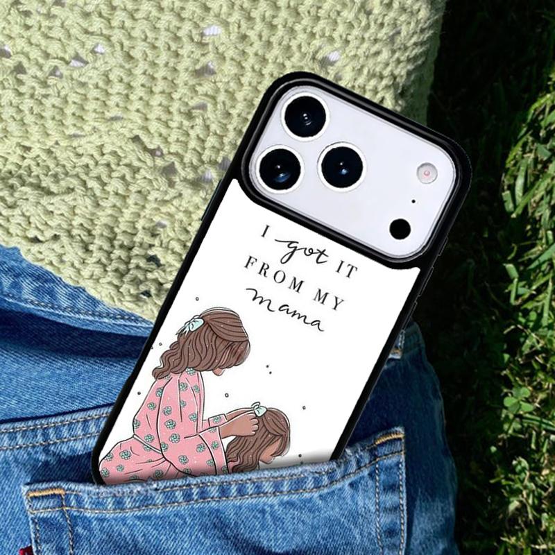 Mom Daughter Girl Son Dad Mobile Phone Case Compatible with IPhone 17 16 15 14 13 12 11Pro Max 17 Air Cover