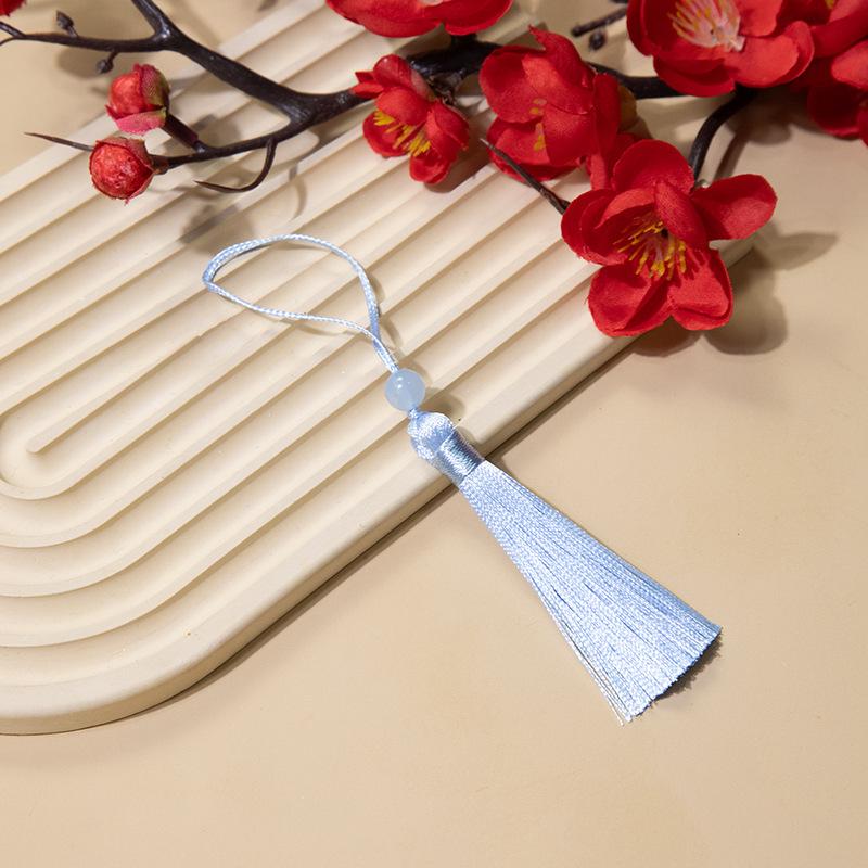 Yuxiao 7Cm Small Fringed Ear Beaded Thin Thread Bookmark Hanging Ear U Disk Sachet Sachet Pendant Fan Pendant