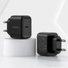 Ugreen 25W USB-C PD Fast Wall Charger with 6.6ft USB-C Cable, Black (Model 50581)
