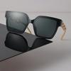 Modne Okrągłe Okulary Damskie Męskie Retro Luksusowe Minimalistyczne Stylowe Okulary Casual Osobowość