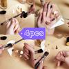 Acrylic Foundation Art Palette Square Heart-Shaped Cosmetic Liquid Mixing Plate Portable Makeup Blending Tool for Travel Daily