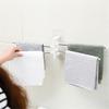 4 In 1 Rotate Punch  Kitchen Multifunction Bathroom Towel Hanger Rack