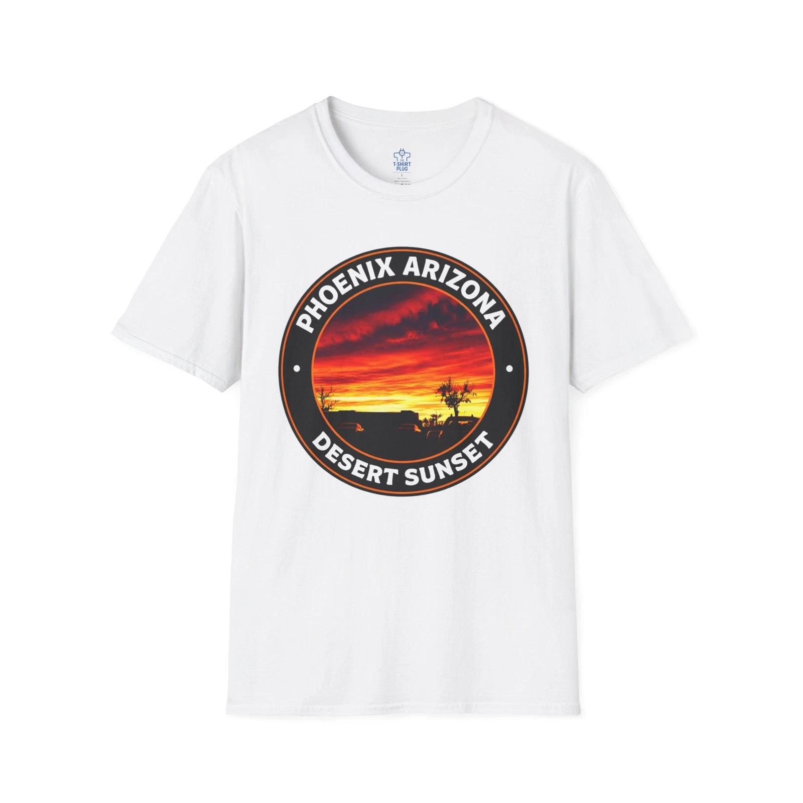 Desert Sunset Phoenix Arizona T shirt | Phoenix Sunset Tee L