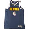 X NBA Collaboration Denver Nuggets Russell Westbrook 2024/2025 Season 4 AU Jersey Basketball Tank Men Jerseys Deep-Blue CW3516-419