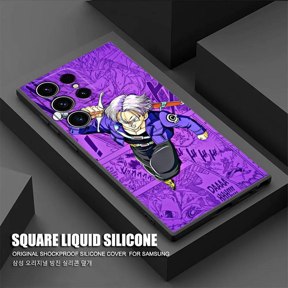 Dragons Balls Comics Goku Phone Case For Samsung Galaxy S25 S24 S23 S20 S21 FE S26 S22 Ultra S26 Plus S25FE Soft Silicone Cover