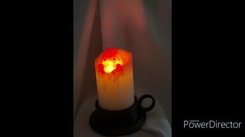 Studio Ghibli Zámek v pohybu Blikající světlo svíček Howlův Kalciferův