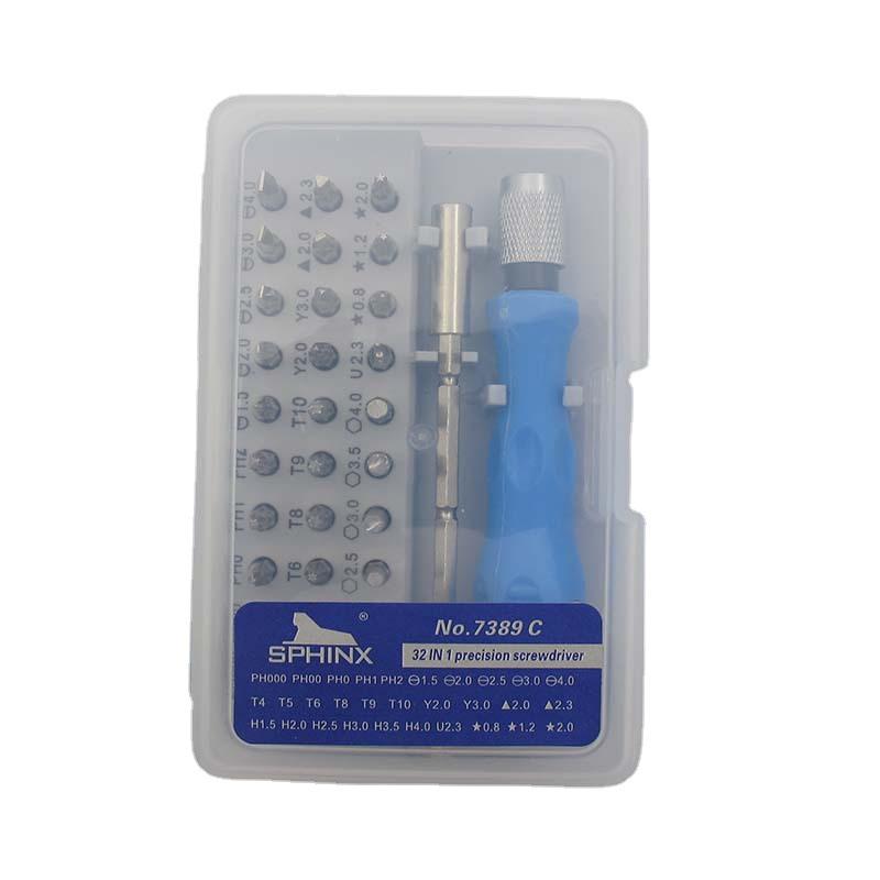 32-in-1 Multifunctional Screwdriver Set: Torx, Phillips & Slotted