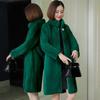 Women's Fur Coat Autumn Winter Stand Overcoat Coats Mid Length