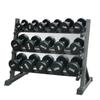 Commercial 10-Pair Dumbbell Rack Set
