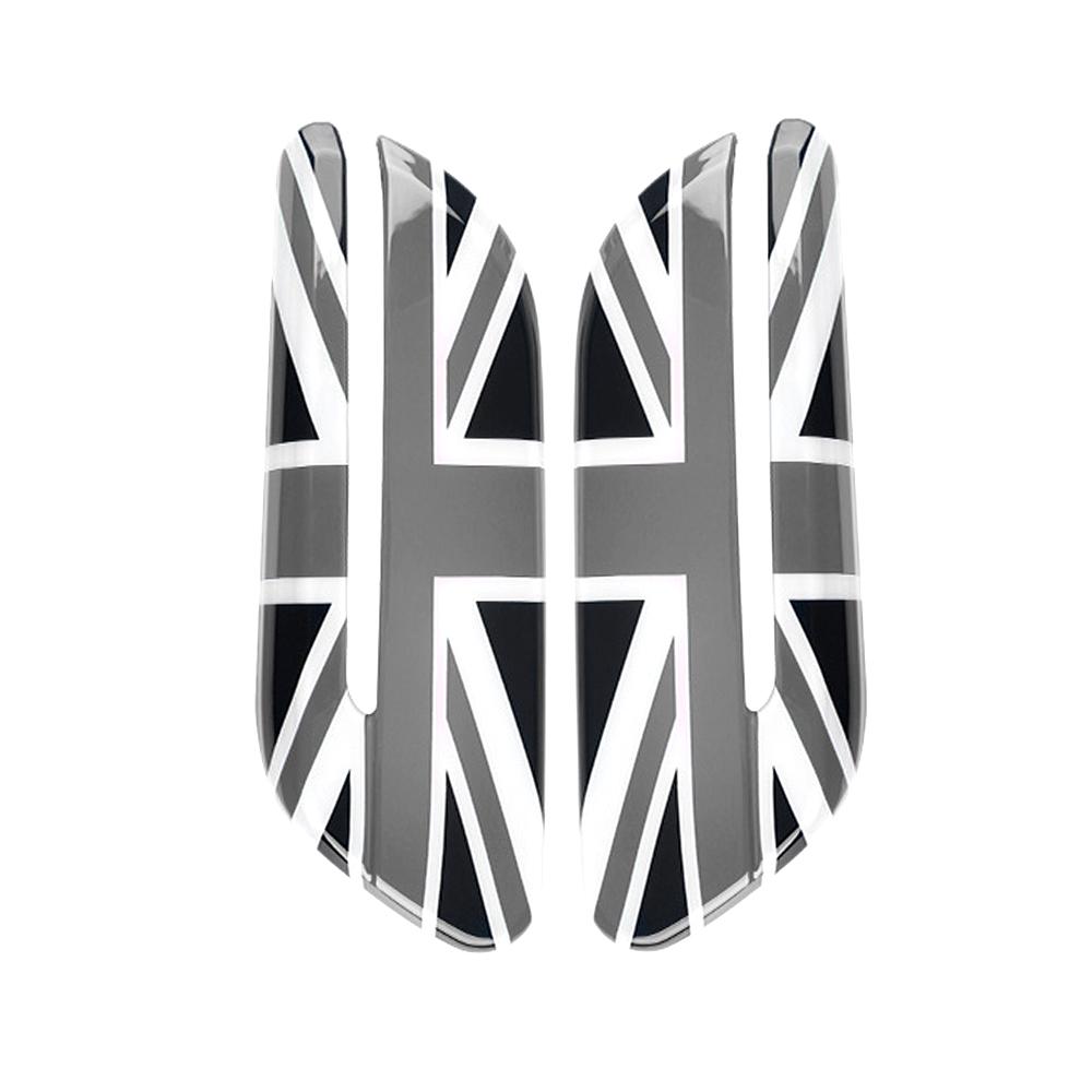 The Black Flag Car Side Fender Marker Light Housing Cover For MINI Cooper D One R56 Clubman R55 Convertible R55 R56 R57 2Pcs