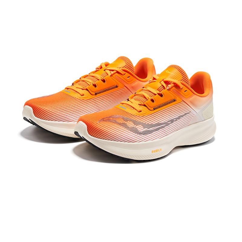 SAUCONY Vessel Cushioning Breathable Low-Top Casual Running Shoes Men's Orange Beige Saucony S28217-2