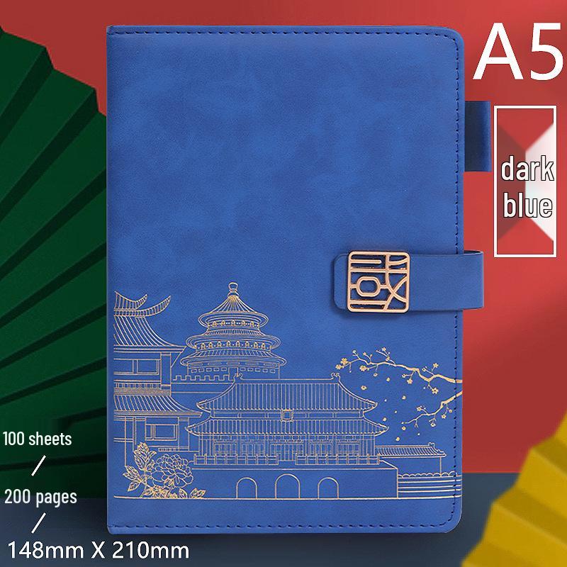 

Набор блокнотов А5 в национальном стиле: Дневник, Креативный блокнот на заказ, Подарочная коробка для бизнеса с USB-флешкой