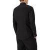 Emporio Armani Solid Color Point Collar Single-Breasted Fitted Long Sleeve Shirt Men shirts Black 8N1C091N-I9Z1-0999