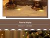 Christmas Candle Night Light Tabletop Ornament - Luminous Scene Decor & Gifts