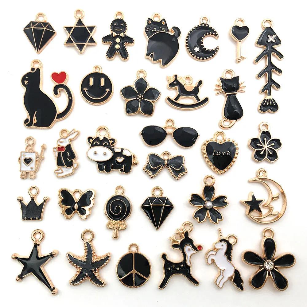 Mixed KC Vintage Alloy Charms For Jewelry Making Handmade DIY Bracelet Earrings Necklace Pendant Jewelry Accessories